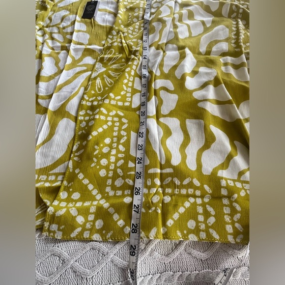 Vince Camuto Citron Floral Kimono Top Ruana, Open Wrap OSFM - Picture 10 of 16